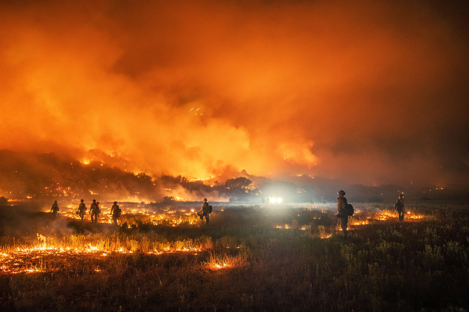 Wyoming-Hotshots-during-night-operations-at-the-Pine-Gulch-fire-Colorado-August-2020-