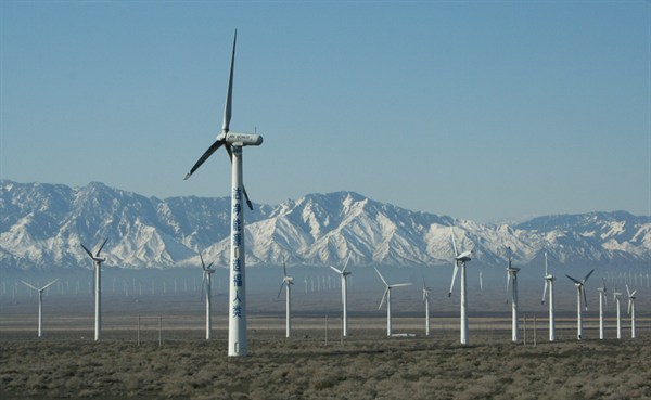 Chinese Windfarm
