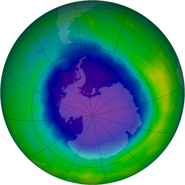 NASA Ozone 1989