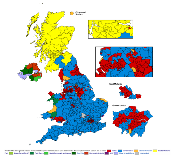 2015UKElection Map