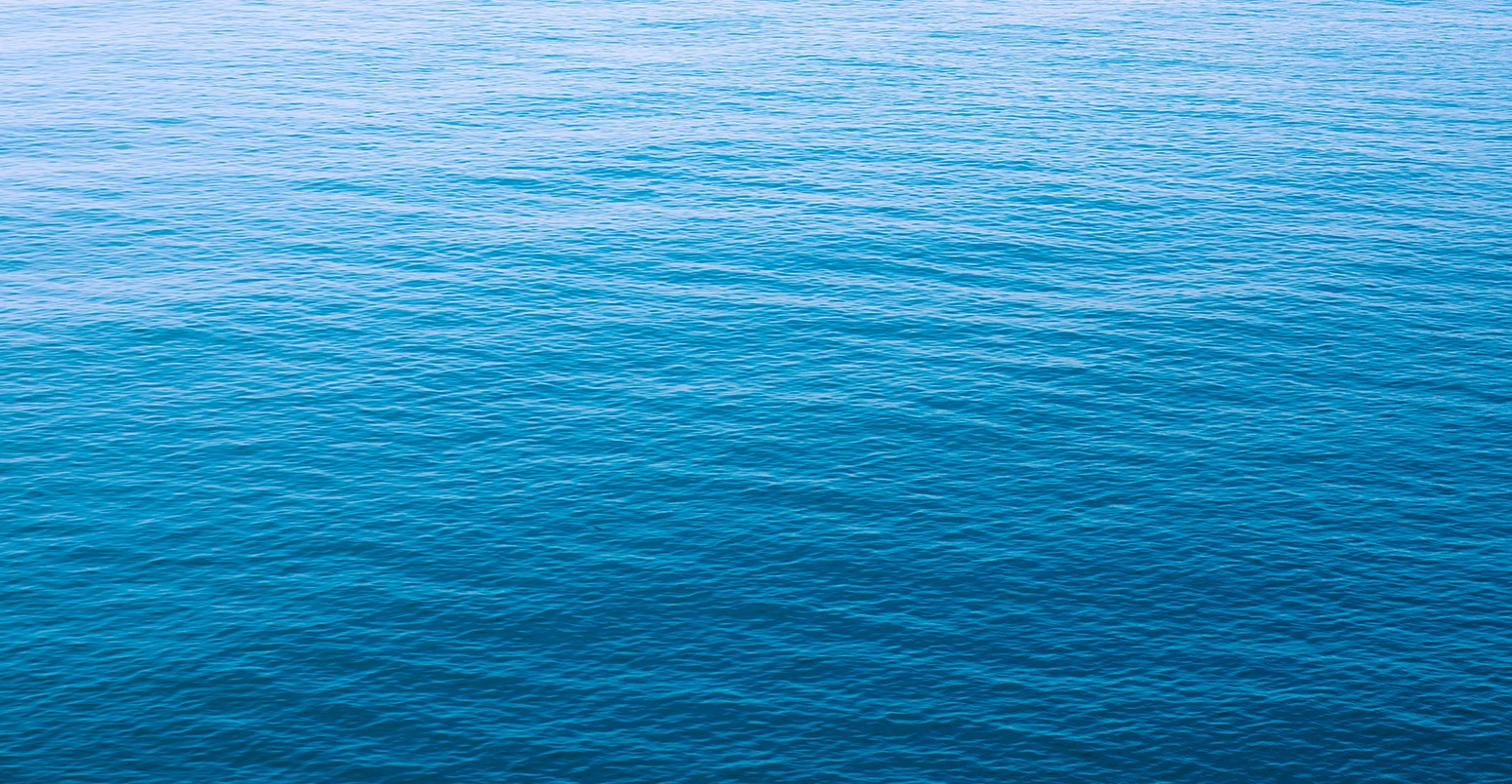 Clear blue ocean