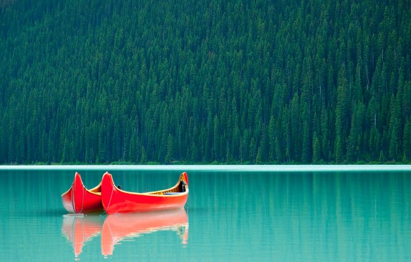 路易丝湖，加拿大艾伯塔省班夫国家公园