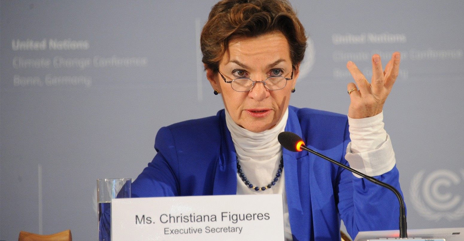 Christiana Figueres, Executive Secretary of the UNFCCC.