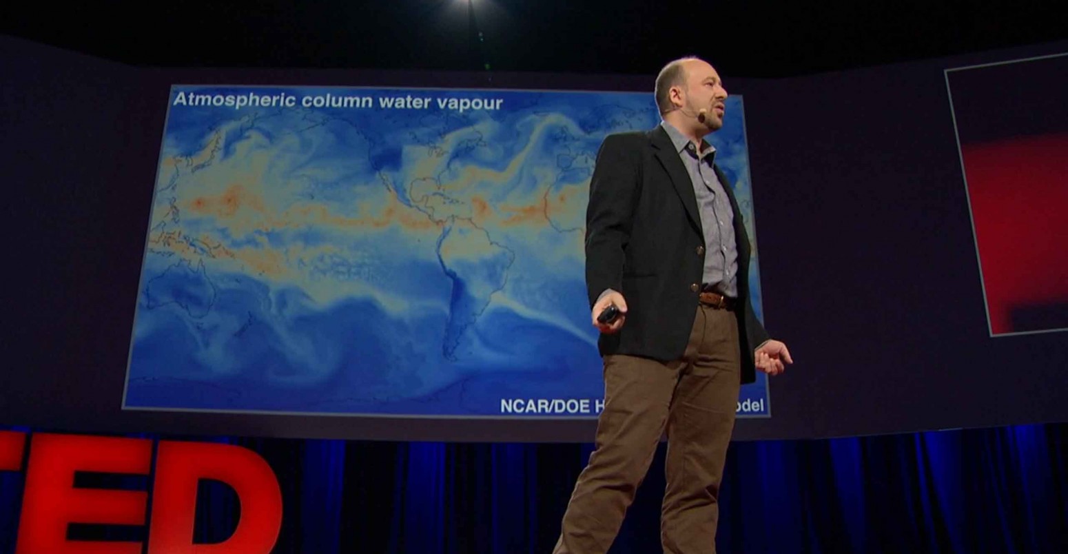 Gavin Schmidt: The emergent patterns of climate change. Credit: TED talks