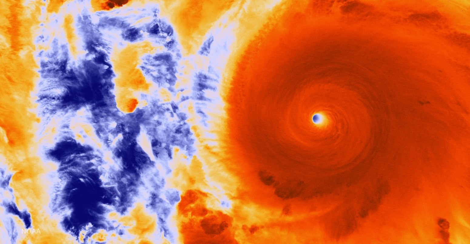 Hurricane Patricia's Eyewall on October 23, 2015.