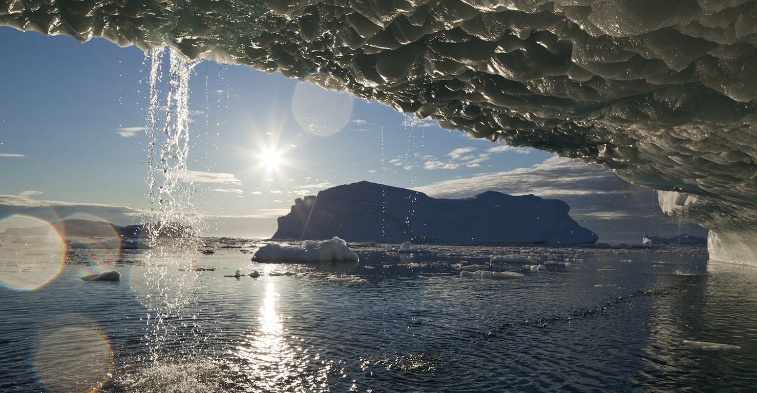Icebergs in Disko Bay
