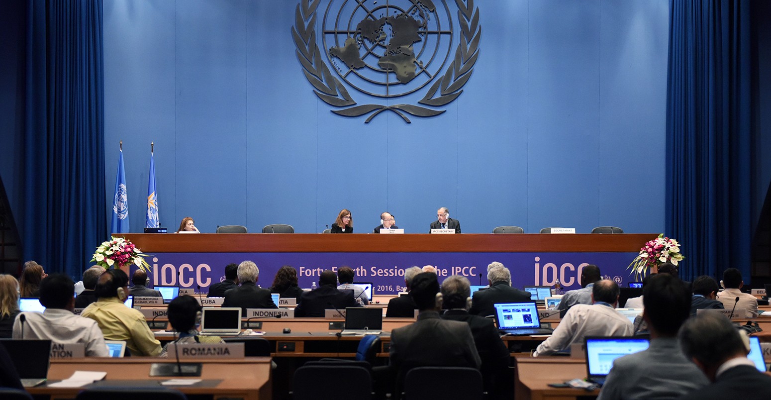 The forty-fourth meeting of the Intergovernmental Panel on Climate Change
