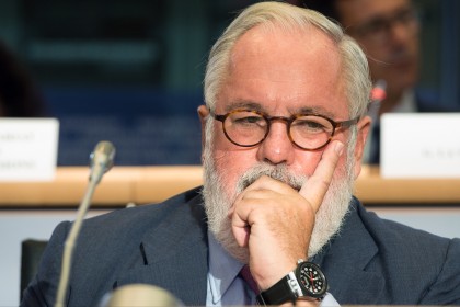Miguel Arias Cañete, EU commissioner for climate action and energy
