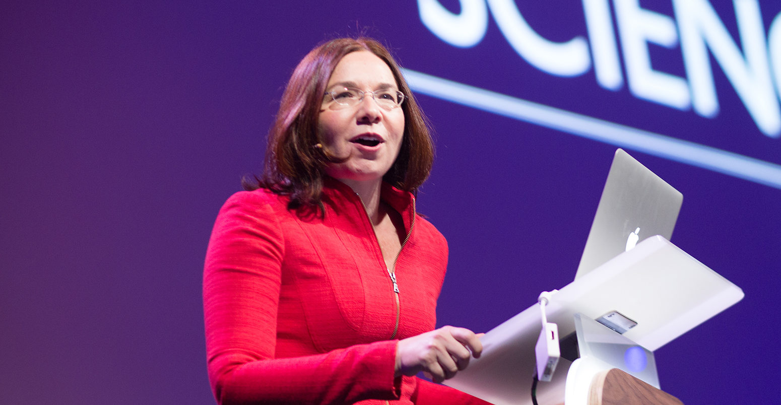 Trondheim 22.06.2017: The science festival Starmus IV at NTNU, Trondheim, Norway. Climate Change: Facts and Fictions – Katharine Hayhoe Photo: Kai T. Dragland / NTNU