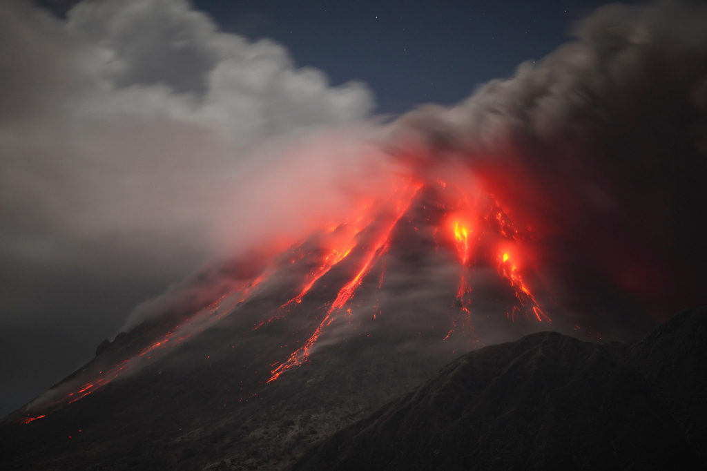 February 1, 2010 - Soufriere Hills eruption, Montserrat Island, Caribbe