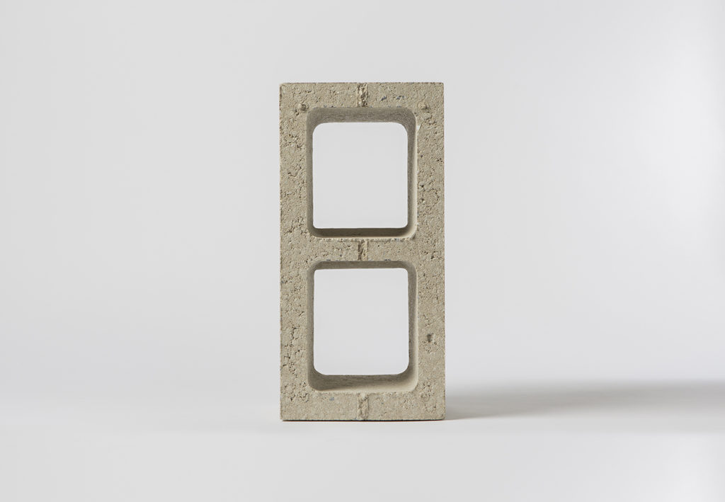 Solidia Concrete™ cinder block.
