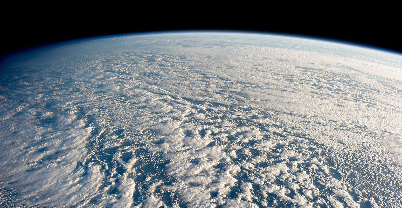 Stratocumulus clouds above the northwestern Pacific Ocean. Credit: ISS Expedition 34 Crew / NASA / Wikimedia Commons.