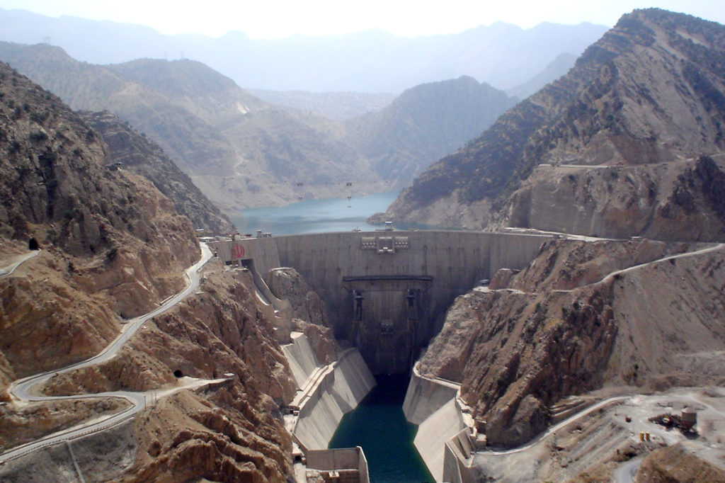 The Karun-3 Dam, Khuzestan Province, Iran. Credit: M Samadi/CC BY-SA 3.0