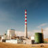 燃煤发电厂在中国内蒙古建造。信用：自然图片库 / Alamy Stock Photo