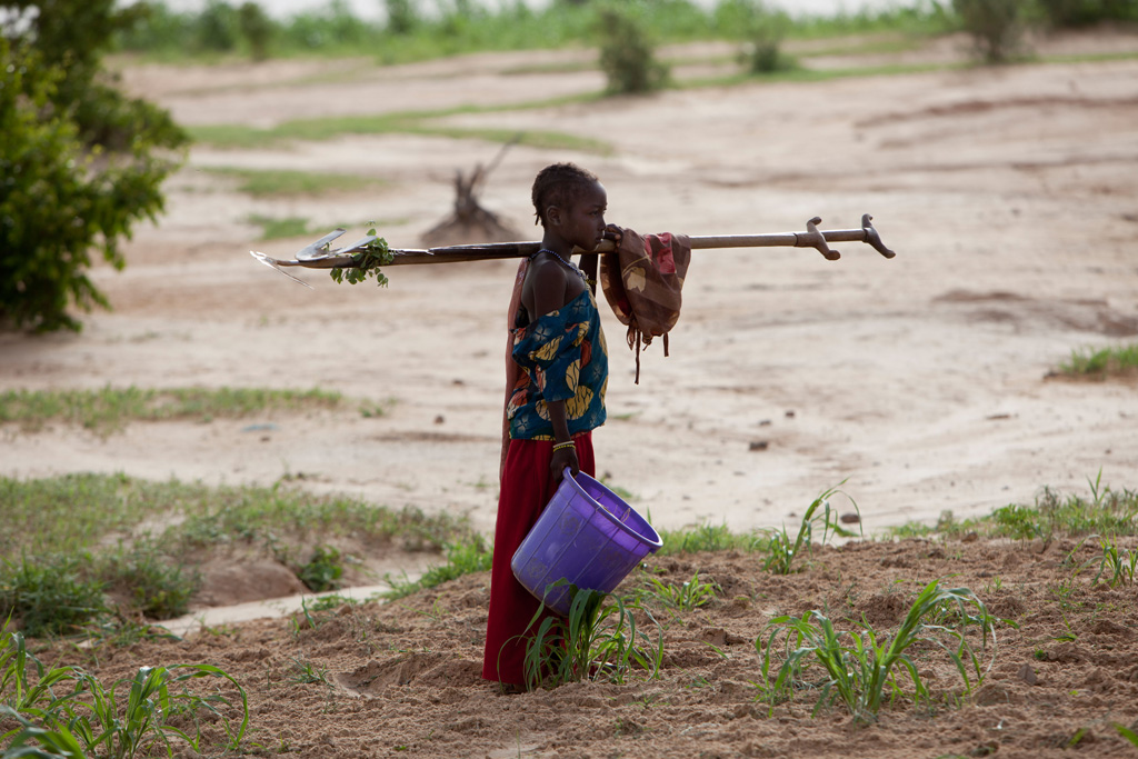 Girl-returning-from-a-days-work-on-a-large-farm-in-Niger-West-Africa
