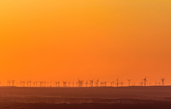 Wind-turbines-in-Marchfeld-at-sunrise-Vienna-Austria