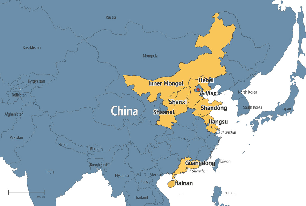 地图 - 中国