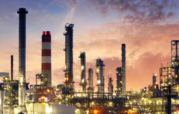 工厂石油和天然气行业