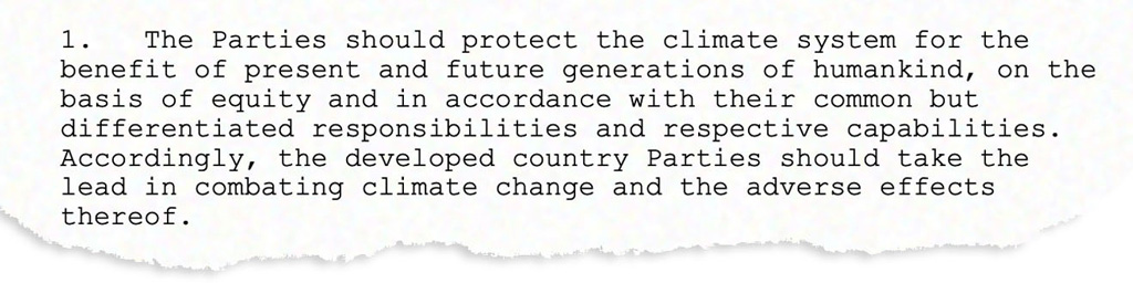 Article 3.1 of the UNFCCC 1992, p.5