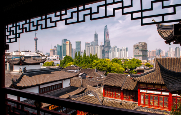 从上海老城的一家茶馆看古今中国