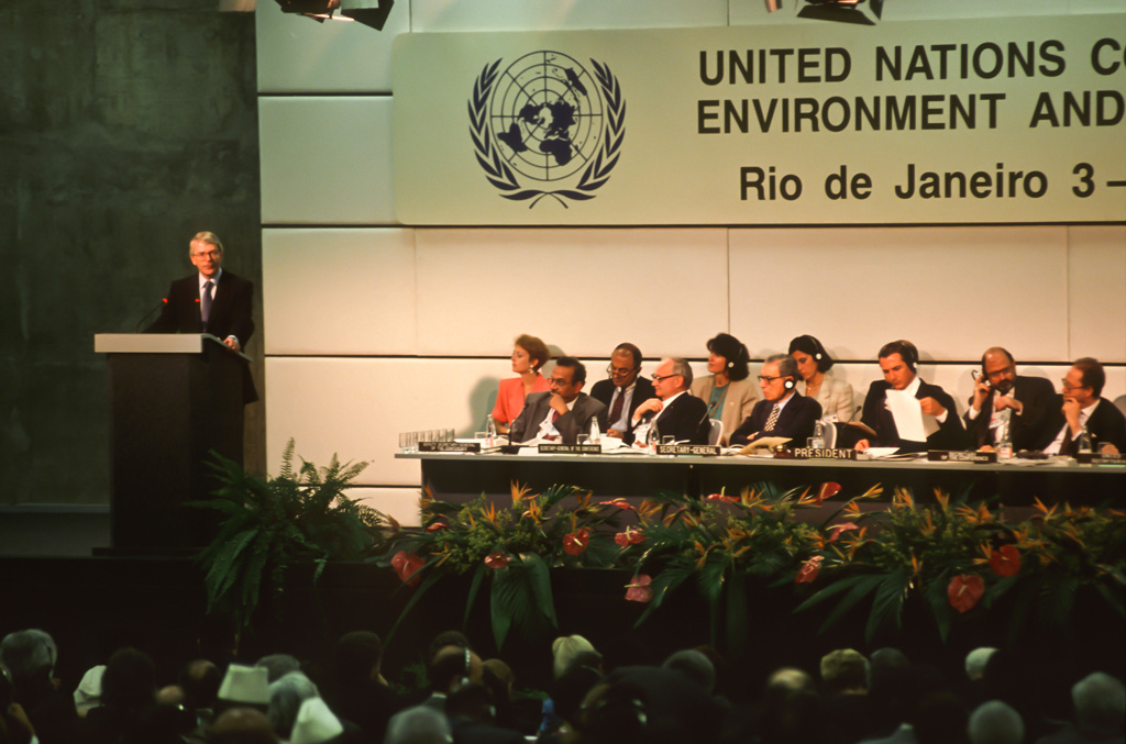 United Nations Conference on Environment and Development, Rio de Janeiro, Brazil, 1992