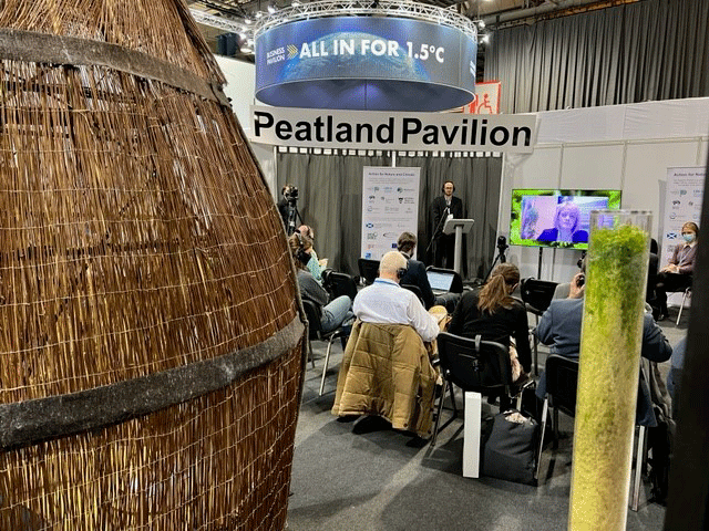 The Peatland Pavilion at COP26