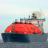 LNG gas carrier ship approaching port. Credit: maritime stock images / Alamy Stock Photo.