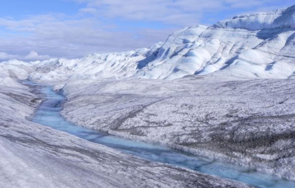 Greenland ice sheet. Credit: elementix / Alamy Stock Photo.