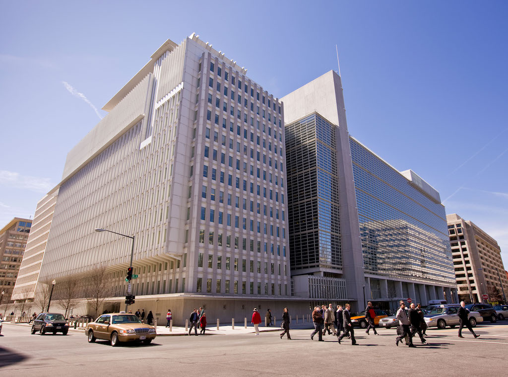 The World Bank headquarters, Washington DC, USA.