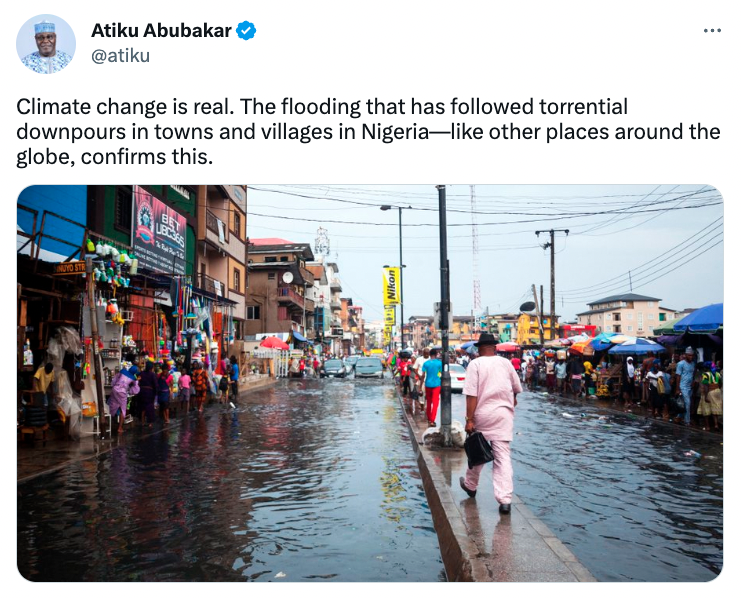 @atiku tweet screenshot flood image