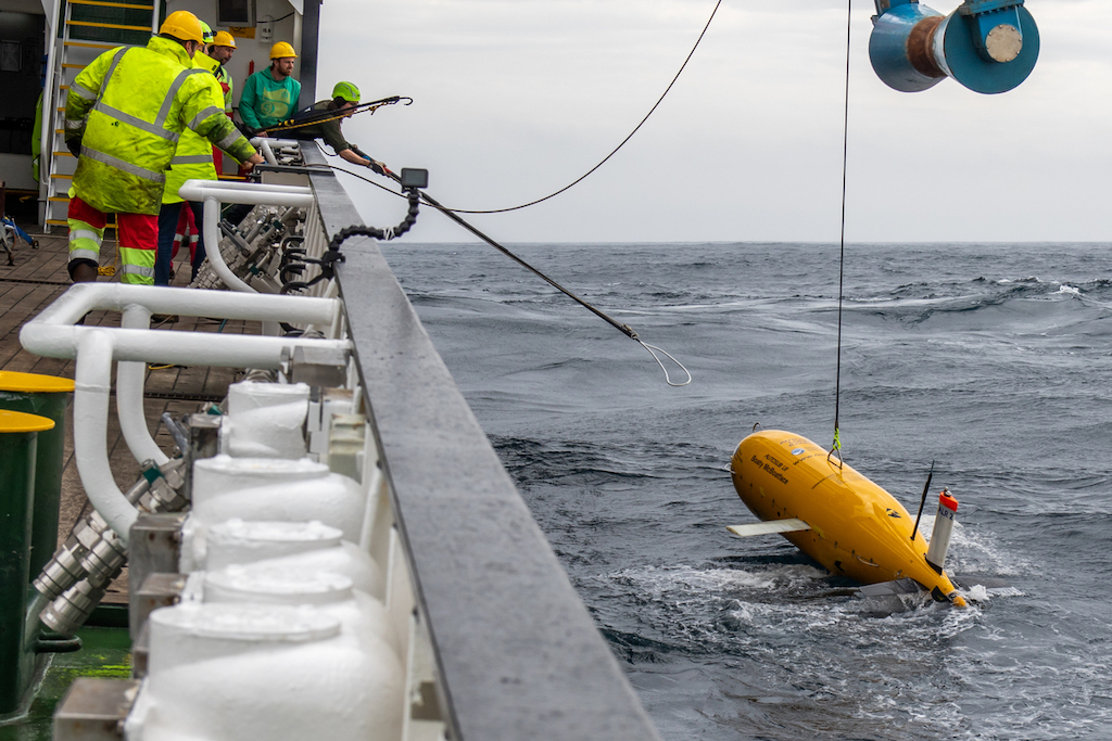 During the mission, Boaty McBoatface fed vital data back to the scientists at the NOC