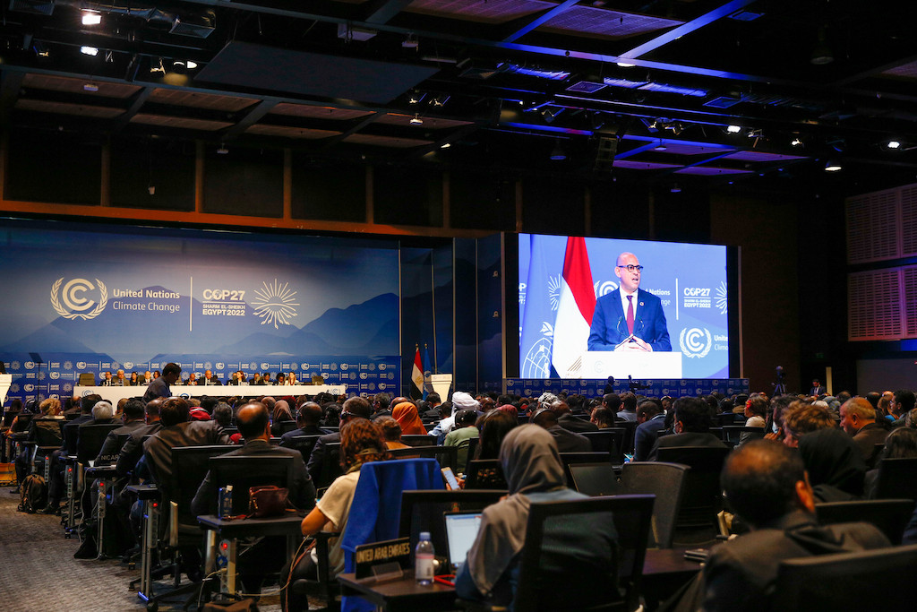 Opening Plenary at COP27. Credit: Kiara Worth / UNFCCC / Flickr